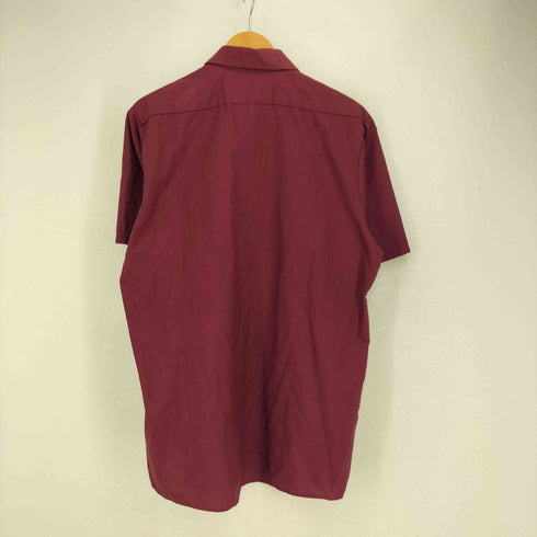 レッドキャップ RED KAP 企業ワッペン 半袖ワークシャツ メンズ import:L