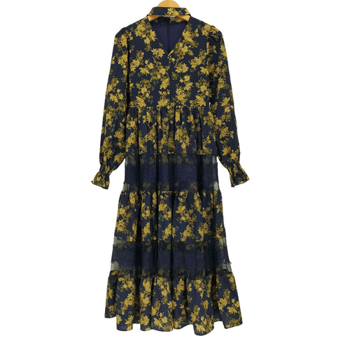 エイミーイストワール eimy istoire Donatella flower チョーカーネックワンピース レディース FREE