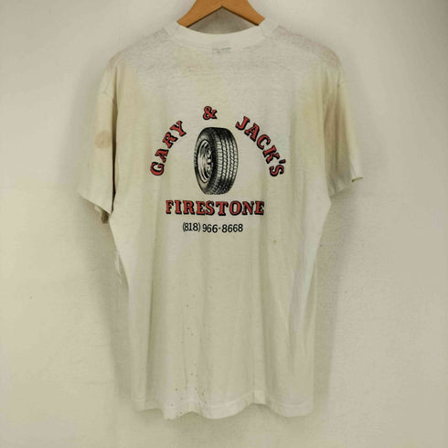 スクリーンスターズ SCREEN STARS 90S USA製 FIREHAWK 両面プリント 半袖Tシャツ メンズ import:XL