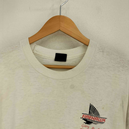 スクリーンスターズ SCREEN STARS 90S USA製 FIREHAWK 両面プリント 半袖Tシャツ メンズ import:XL