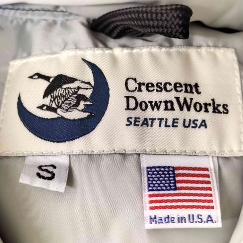 クレセントダウンワークス CRESCENT DOWN WORKS USA製 DOWN VEST ダウン べスト メンズ import:S