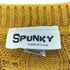 90s USA製 SPUNKY ケーブル編み ニットセーター メンズ import:M