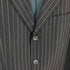 azabu tailor/モヘア混 3B ストライプ テーラードジャケット メンズ