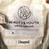 ビューティーアンドユースユナイテッドアローズ BEAUTY & YOUTH UNITED ARROWS ダメージ セルビッチ デニムパンツ メンズ 34inch