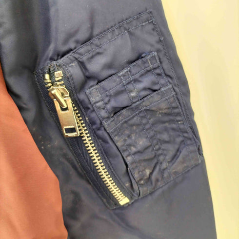 ディーゼル DIESEL バイカラー MA-1フライトジャケット メンズ import:XL