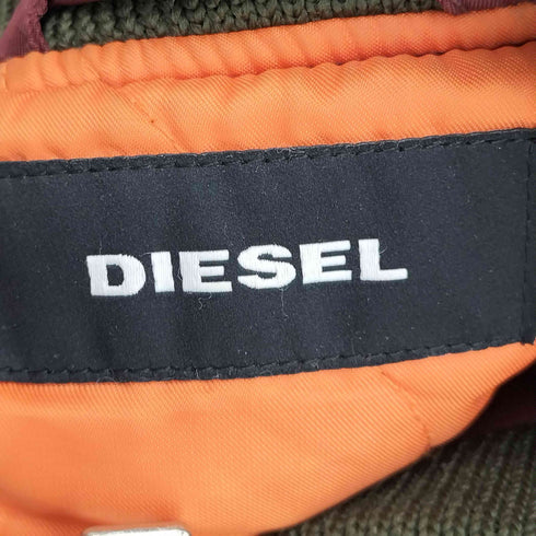 ディーゼル DIESEL バイカラー MA-1フライトジャケット メンズ import:XL