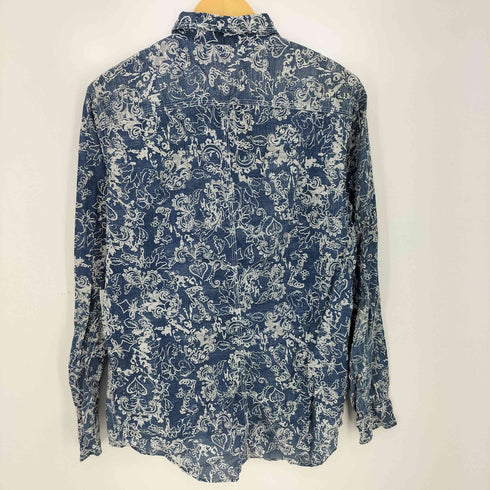 ディーゼル DIESEL 総柄 長袖シャツ メンズ import:M