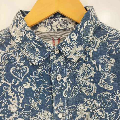 ディーゼル DIESEL 総柄 長袖シャツ メンズ import:M