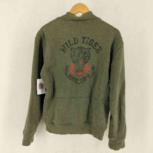 ドゥニーム Denime wild tiger ダブルフェイス ジップアップスウェット メンズ JPN:M