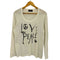 カバンドズッカ CABANE de ZUCCa LOVE PEACE プリント 長袖 カットソー メンズ JPN:M