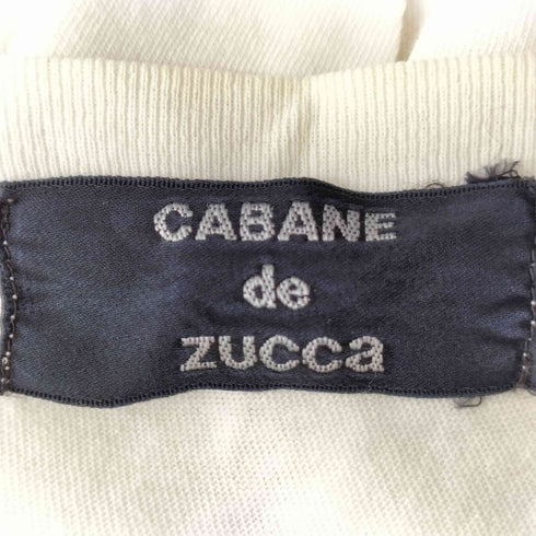 カバンドズッカ CABANE de ZUCCa LOVE PEACE プリント 長袖 カットソー メンズ JPN:M
