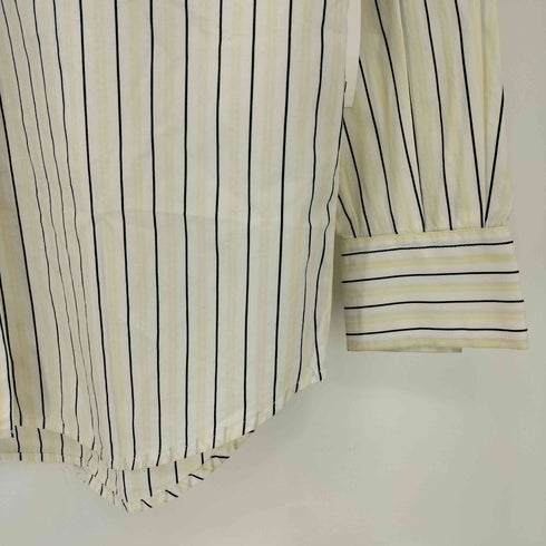 ディーゼル DIESEL S-DOUBLY-STRIPE オーバルDロゴ刺繍 ストライプシャツ レディース 38
