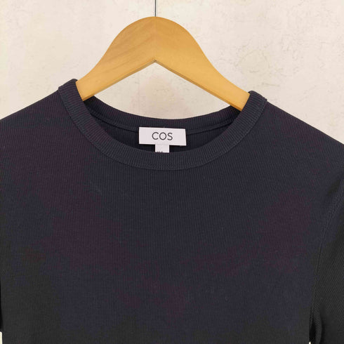 コス COS SLIM RIBBED T-SHIRT メンズ import:XS