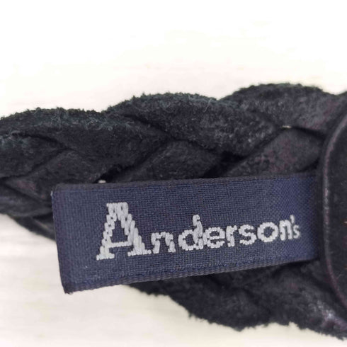 Andersons アンダーソンズ イントレチャート メッシュベルト メンズ