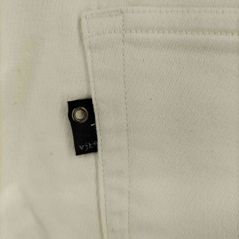 ダブルジェイケイ wjk tight knit-denim pants メンズ JPN:L
