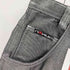 NAKUZ 90-00S OLD メタリック シルバー コーティング ワイド バギー シャイニー デニム パンツ Y2K 極太 メンズ 42