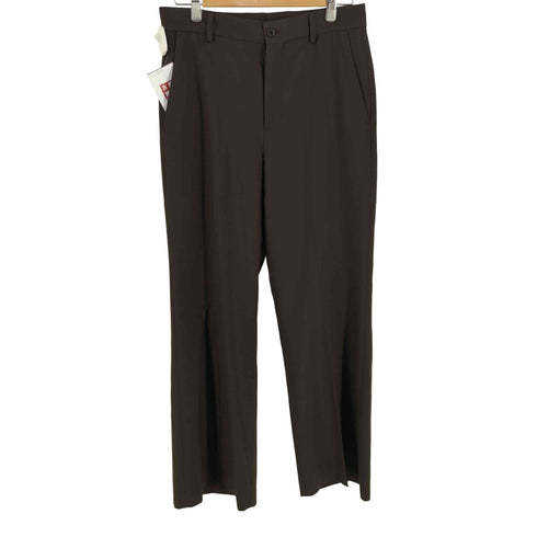 ザラ ZARA WOOL BLEND FLARE FIT SUIT TROUSERS メンズ 38