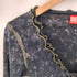 ディーゼル DIESEL T-FLUX Marbled buttoned top with ruffles ロングスリーブカーディガン レディース import:S