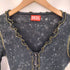 ディーゼル DIESEL T-FLUX Marbled buttoned top with ruffles ロングスリーブカーディガン レディース import:S