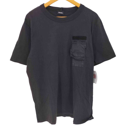 ディーゼル DIESEL テクニカルパネル 半袖 Tシャツ メンズ import:XL