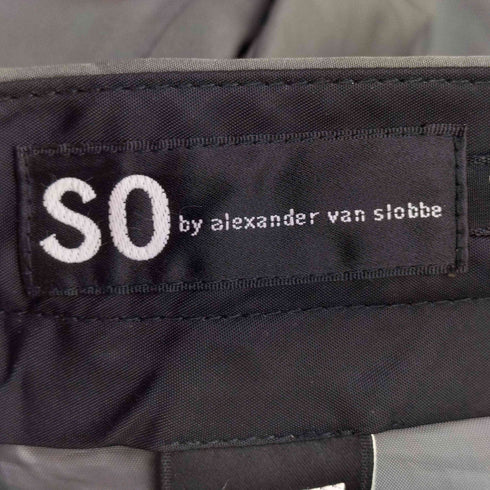 ソーバイアレクサンダーヴァンスロベ SO by alexander van slobbe テーパード スラックスパンツ メンズ 44