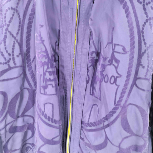 クージー COOGI 90-00S OLD フロッキー プリント デザイン アーム エンブレム トラック ブルゾン ジャケット B系 Y2K メンズ XXXL