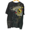 エコーアンリミテッド ECKO UNLTD 00S OLD スカル 髑髏 ドクロ トランプ バラ ローズ 両面 ラメ プリント Tシャツ B系 Y2K メンズ import:XL