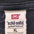 エコーアンリミテッド ECKO UNLTD 00S OLD スカル 髑髏 ドクロ トランプ バラ ローズ 両面 ラメ プリント Tシャツ B系 Y2K メンズ import:XL