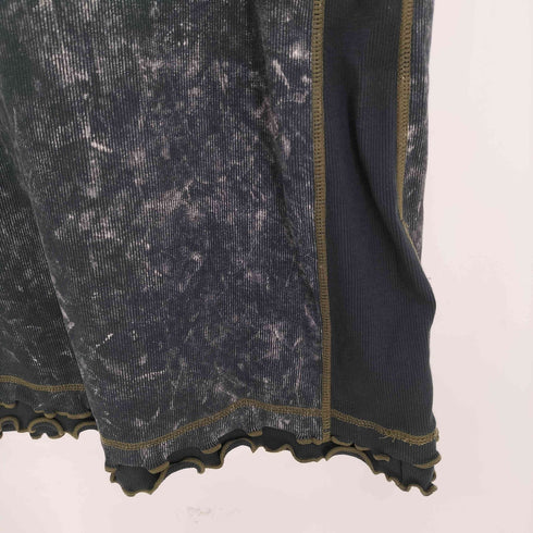 ディーゼル DIESEL O-MENO O-Meno Marbled Mini Skirt With Ruffled Trims レディース S