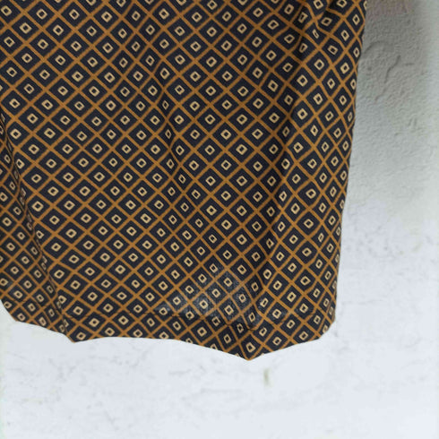 ピエールカルダン pierre cardin デカ襟 総柄 ロングスリーブシャツ メンズ US:40