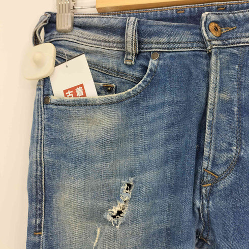 ディーゼル DIESEL IAKOP ダメージ加工 ストレッチ スキニーデニム レディース W26 L30