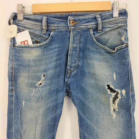 ディーゼル DIESEL IAKOP ダメージ加工 ストレッチ スキニーデニム レディース W26 L30
