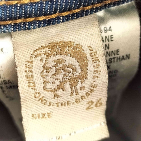 ディーゼル DIESEL IAKOP ダメージ加工 ストレッチ スキニーデニム レディース W26 L30