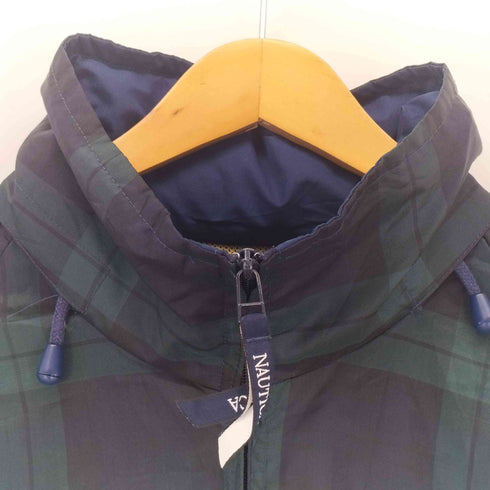 ノーティカ NAUTICA 90s ブラックウォッチ ジップアップジャケット メンズ M