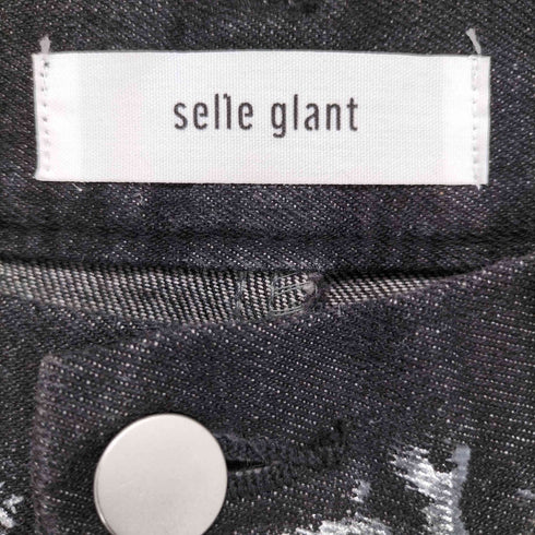 Selle Glant ペイント ワイドデニム メンズ JPN:M