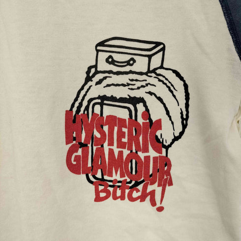 ヒステリックグラマー HYSTERIC GLAMOUR 初期タグ 両面プリント 半袖 カットソー レディース FREE