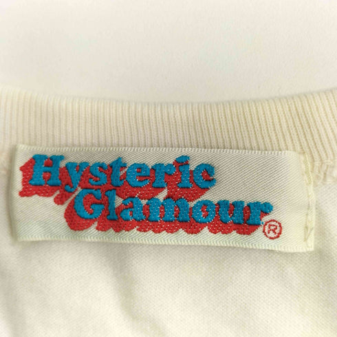 ヒステリックグラマー HYSTERIC GLAMOUR 初期タグ 両面プリント 半袖 カットソー レディース FREE