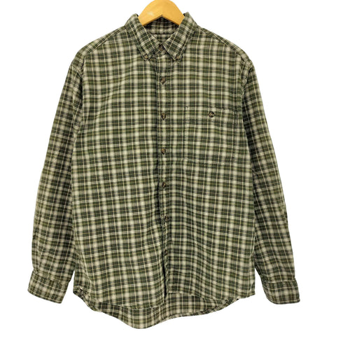 エディーバウアー Eddie Bauer 00s タータンチェック 長袖 ボタンダウンシャツ メンズ JPN:M