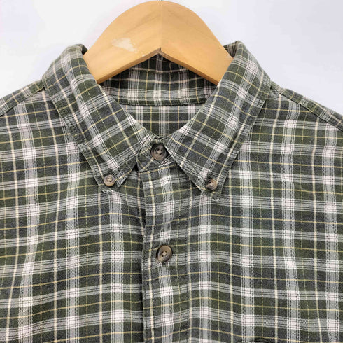 エディーバウアー Eddie Bauer 00s タータンチェック 長袖 ボタンダウンシャツ メンズ JPN:M
