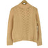 レリアン Leilian CASHMERE カシミヤ100% ハイネック ケーブルニット レディース JPN:9号