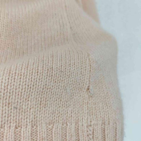レリアン Leilian CASHMERE カシミヤ100% ハイネック ケーブルニット レディース JPN:9号