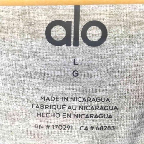 ALO Yoga アローヨガ Conquer Reform Crewneck Short Sleeve コンカー リフォーム クルーネック ショートスリーブ メンズ L