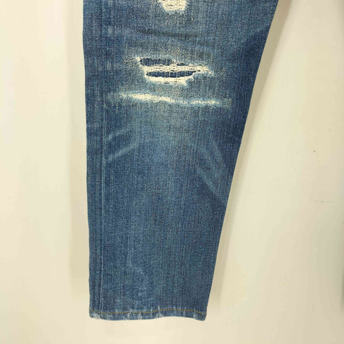 デニムアンドサプライラルフローレン DENIM&SUPPLY RALPH LAUREN D&S PROSPECT SLIM ボタンフライ リペア ダメージデニム メンズ 31×32