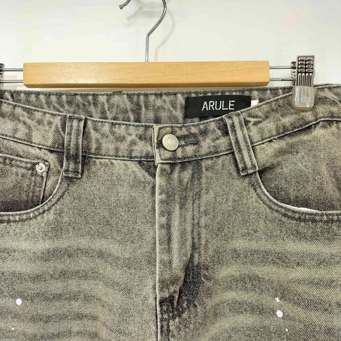 アリュール ARULE ペイント加工 デニム バギーパンツ メンズ JPN:L