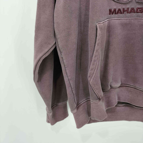 マハグリッド mahagrid PIGMENT ECLIPSE LOGO HOODIE ピグメント加工 ロゴ パーカー メンズ JPN:S