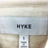 ハイク HYKE LINEN MILITARY COAT レディース JPN:1