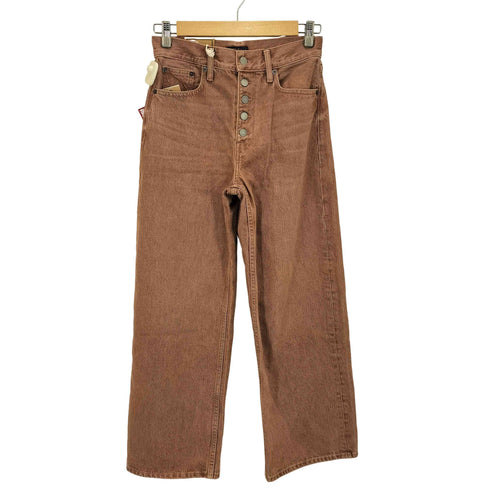 ポロラルフローレン POLO RALPH LAUREN THE WIDE LEG CROP ウォッシュド カラー デニム パンツ レディース 25
