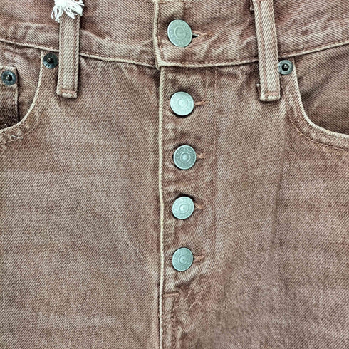 ポロラルフローレン POLO RALPH LAUREN THE WIDE LEG CROP ウォッシュド カラー デニム パンツ レディース 25