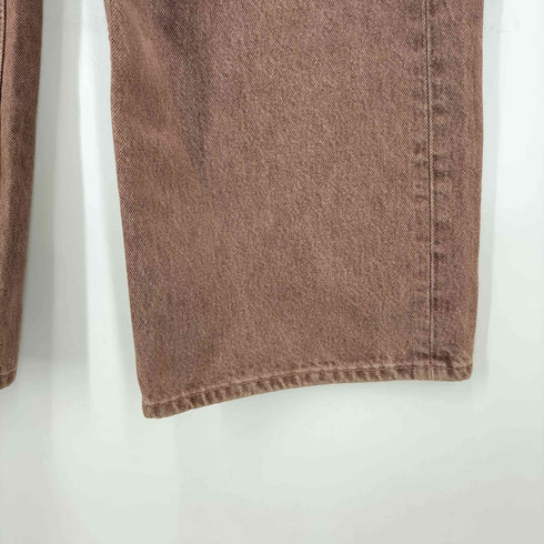 ポロラルフローレン POLO RALPH LAUREN THE WIDE LEG CROP ウォッシュド カラー デニム パンツ レディース 25