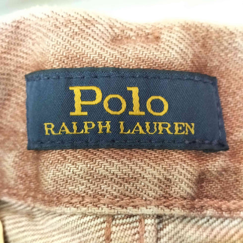ポロラルフローレン POLO RALPH LAUREN THE WIDE LEG CROP ウォッシュド カラー デニム パンツ レディース 25